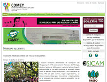 Tablet Screenshot of comey.yucatan.gob.mx