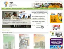 Tablet Screenshot of ivey.yucatan.gob.mx